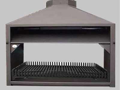 Special Double-side Freestanding Fireplace